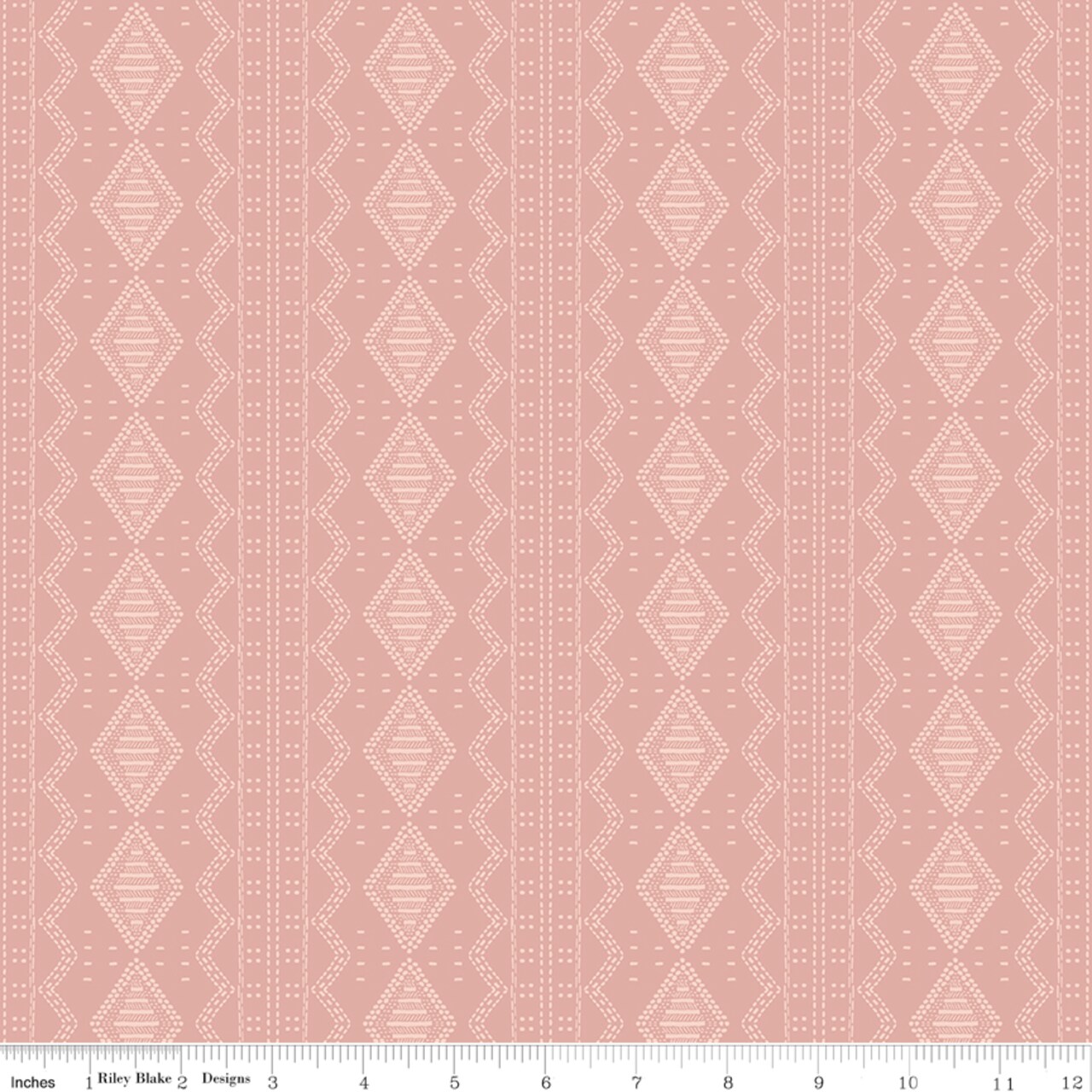 Textile in Dusty Rose (c15914-dustyrose) | Winged Medley | Katherine Lenius | Riley Blake
